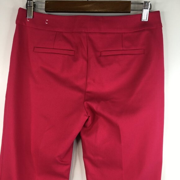 NWT Loft Marisa Deep Coral Pants Size 2 - Picture 4 of 10